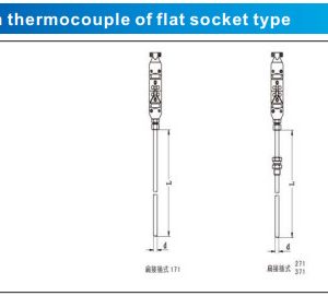Cảm biến nhiệt độ ở cắm phẳng
