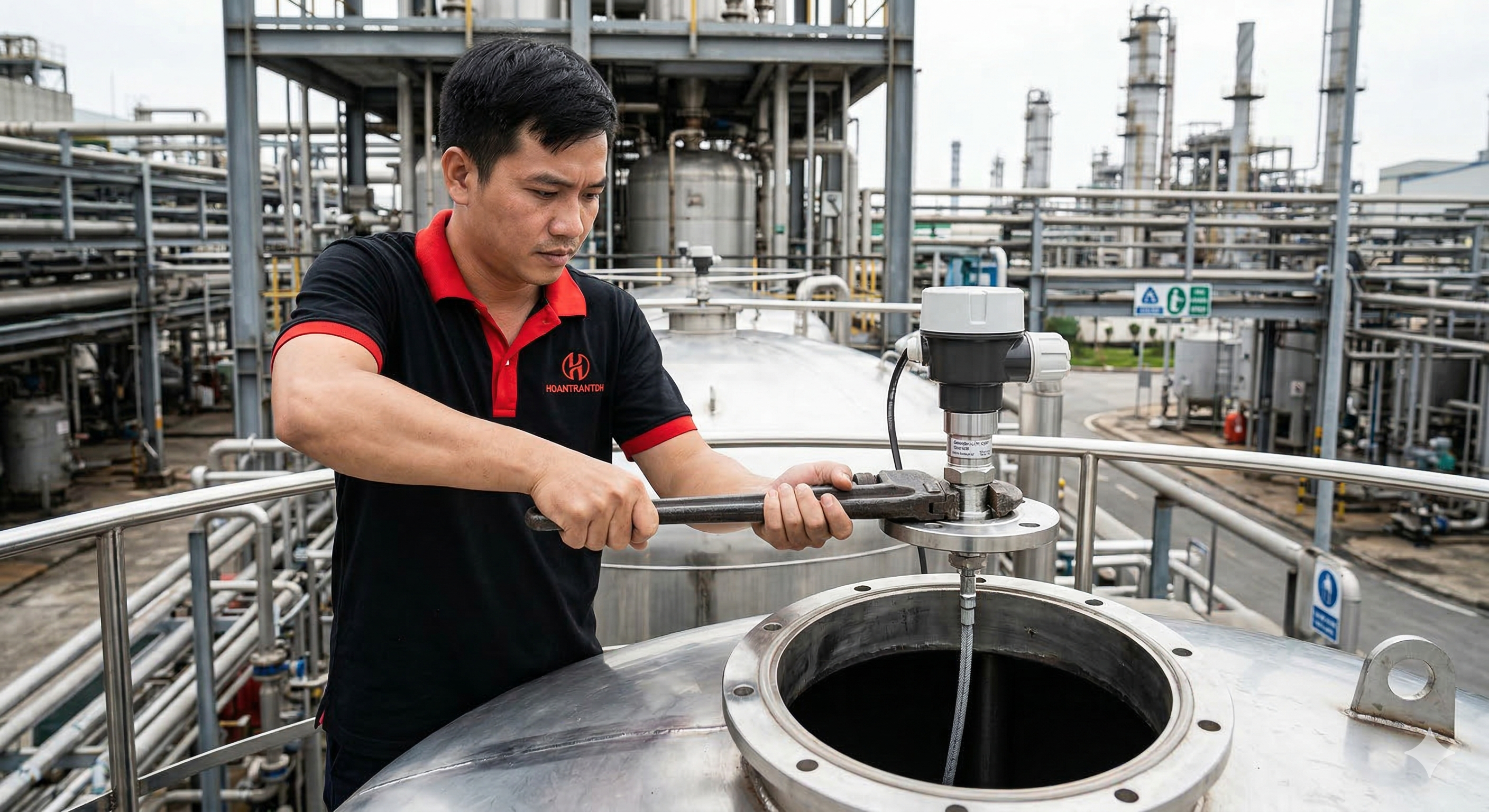 Cảm biến Georgin trong nhà máy