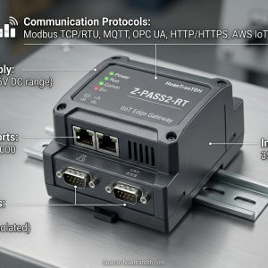 Z-PASS2-RT IIoT Edge Gateway