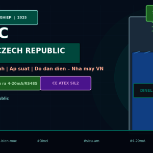 thiết bị đo mức dinel czech republic công nghiệp chính hãng