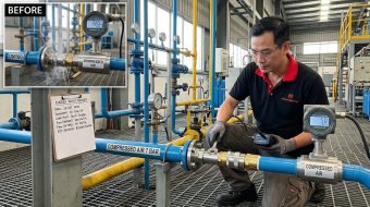 Đo Lưu Lượng Khí Nén Compressed Air Flow Meter [2026]