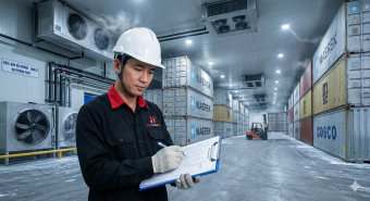 Giải pháp giám sát nhiệt độ kho lạnh cảng Hải Phòng