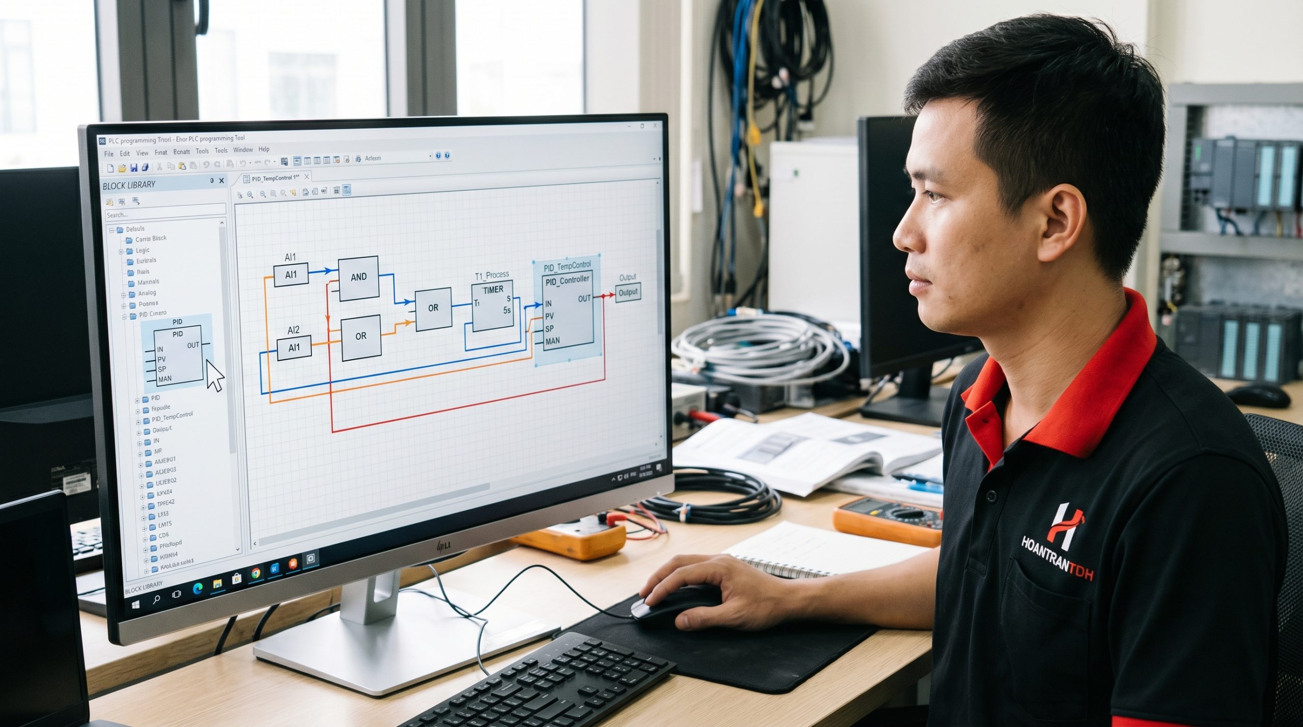 so sánh PLC Siemens Mitsubishi Allen-Bradley