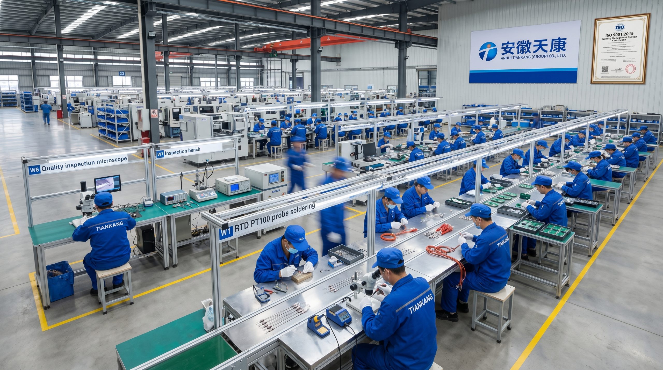 sản phẩm cảm biến nhiệt độ Anhui Tiankang