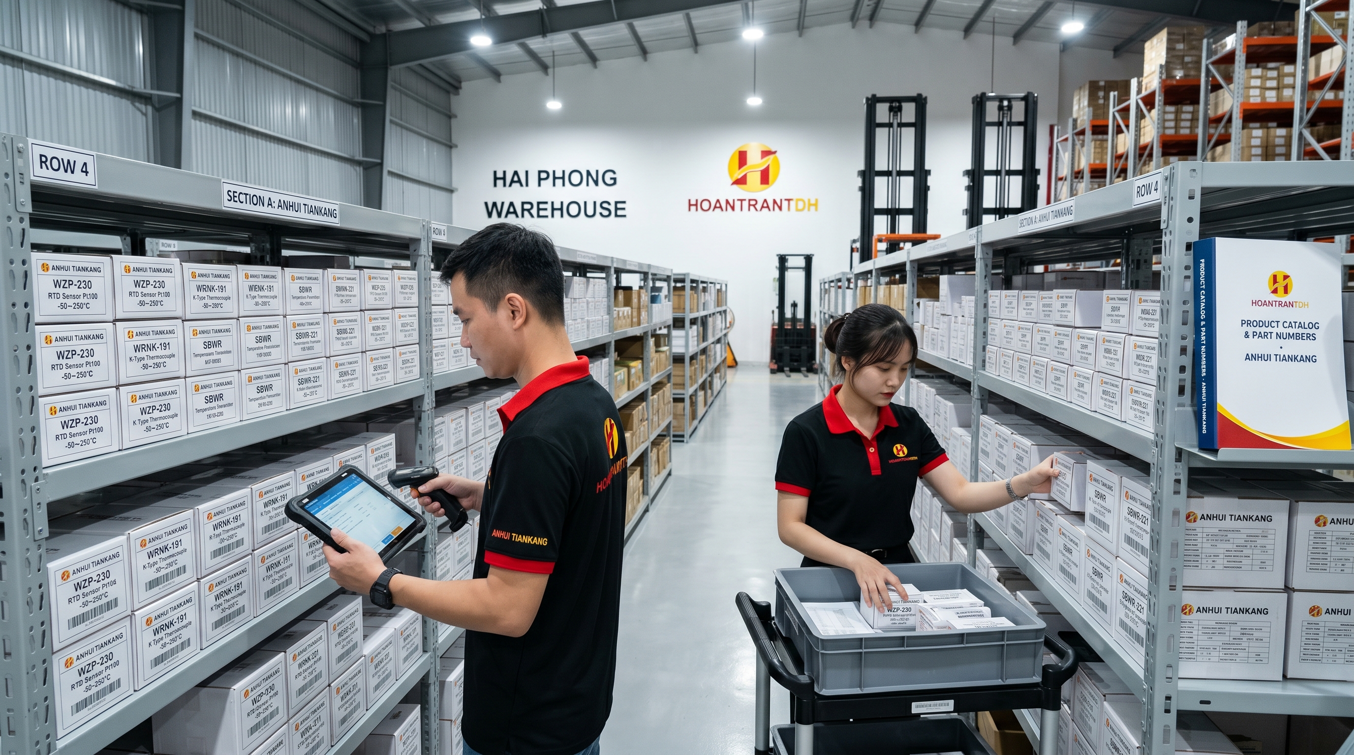 Kho cảm biến nhiệt độ Anhui Tiankang tại Hải Phòng