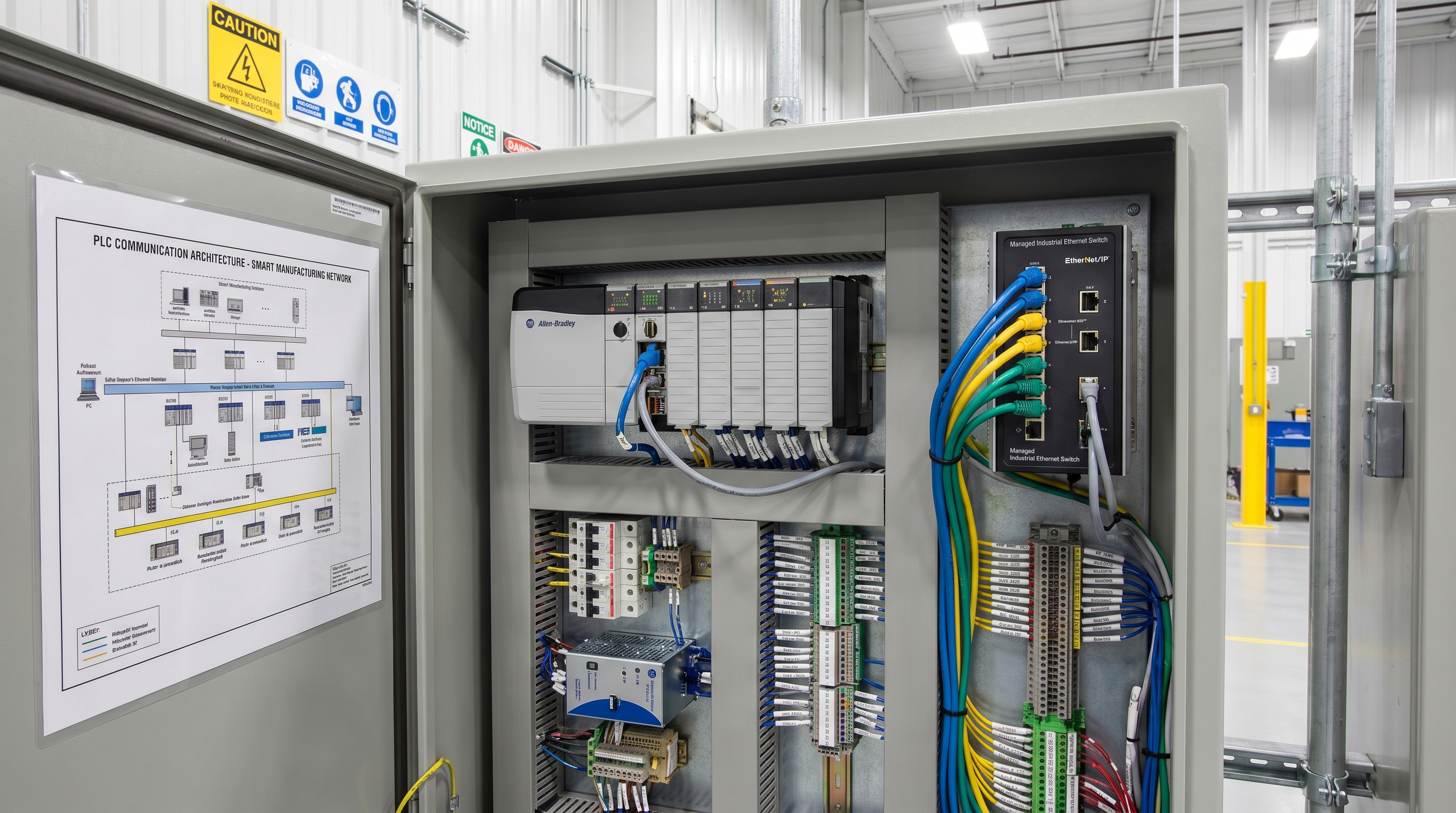 Kết nối ControlLogix qua switch công nghiệp