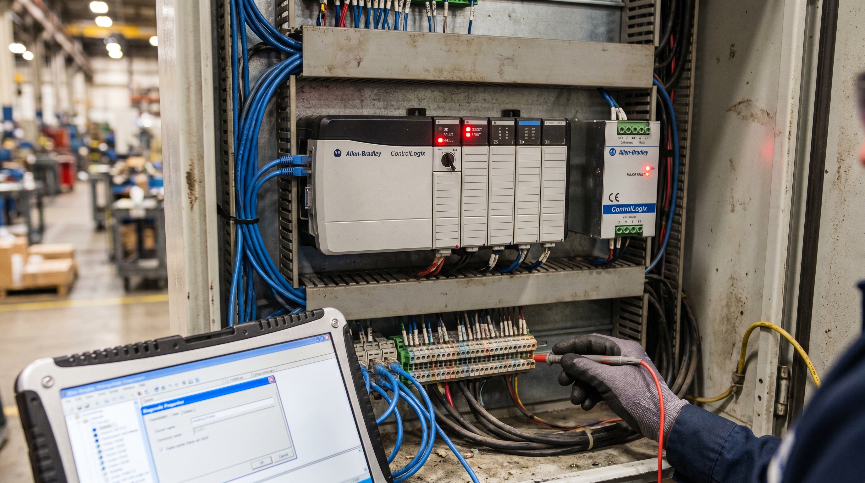 Xử lý major fault ControlLogix