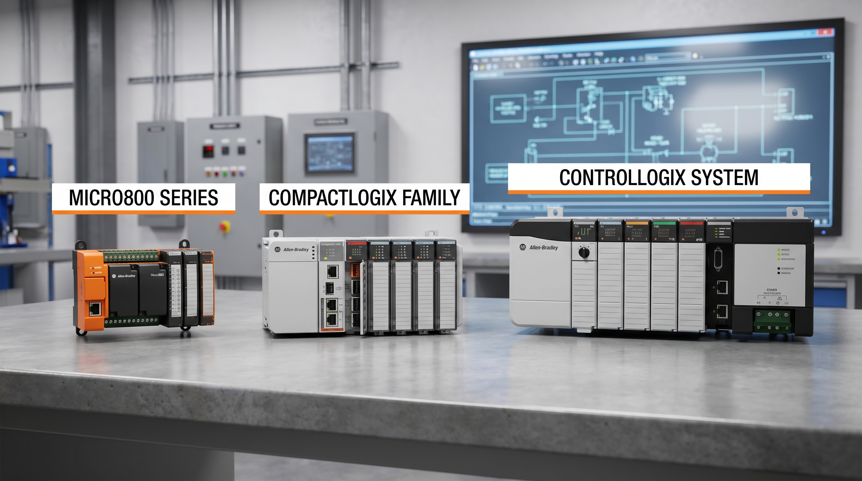 Các dòng PLC Allen-Bradley