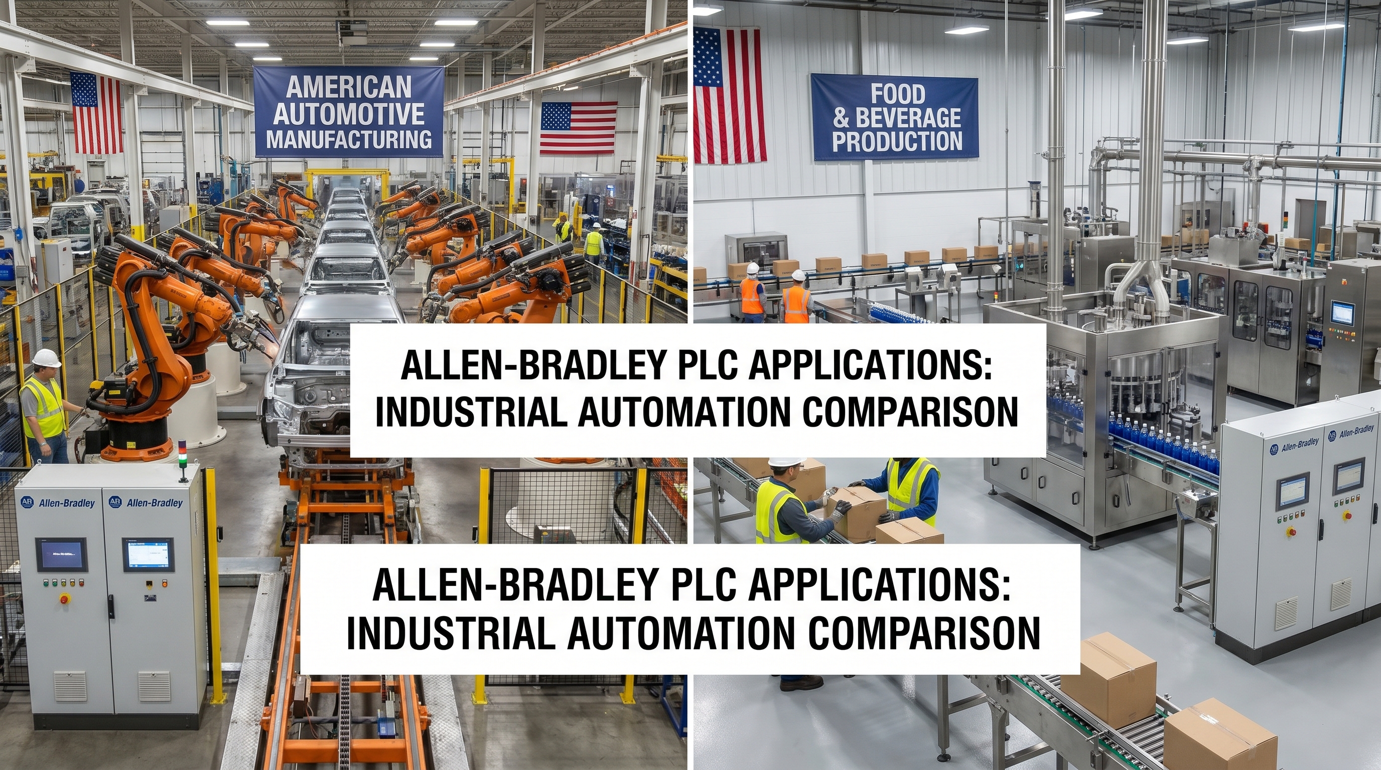 So sánh ứng dụng Allen-Bradley ô tô và thực phẩm