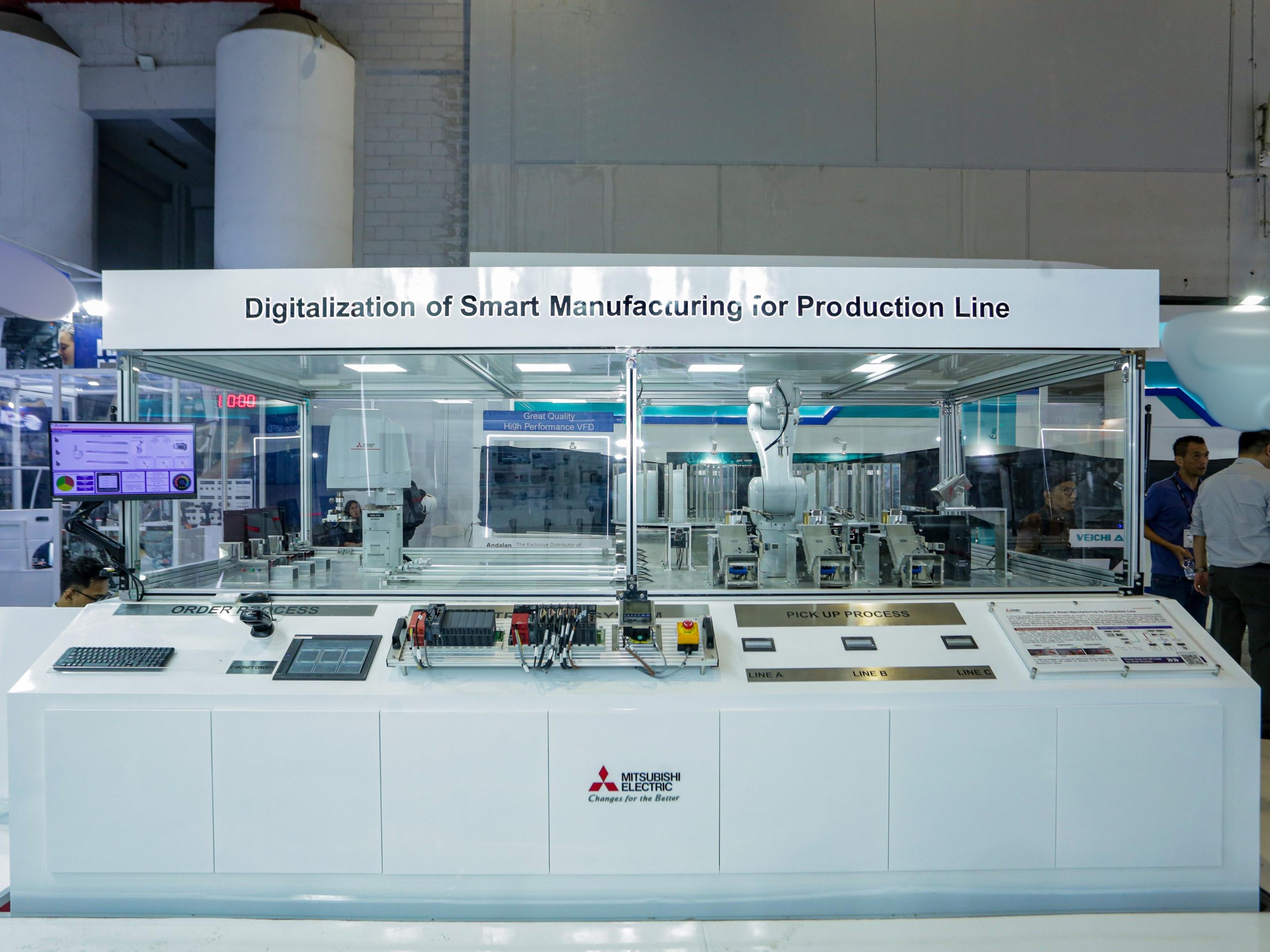 ứng dụng PLC Mitsubishi trong máy CNC