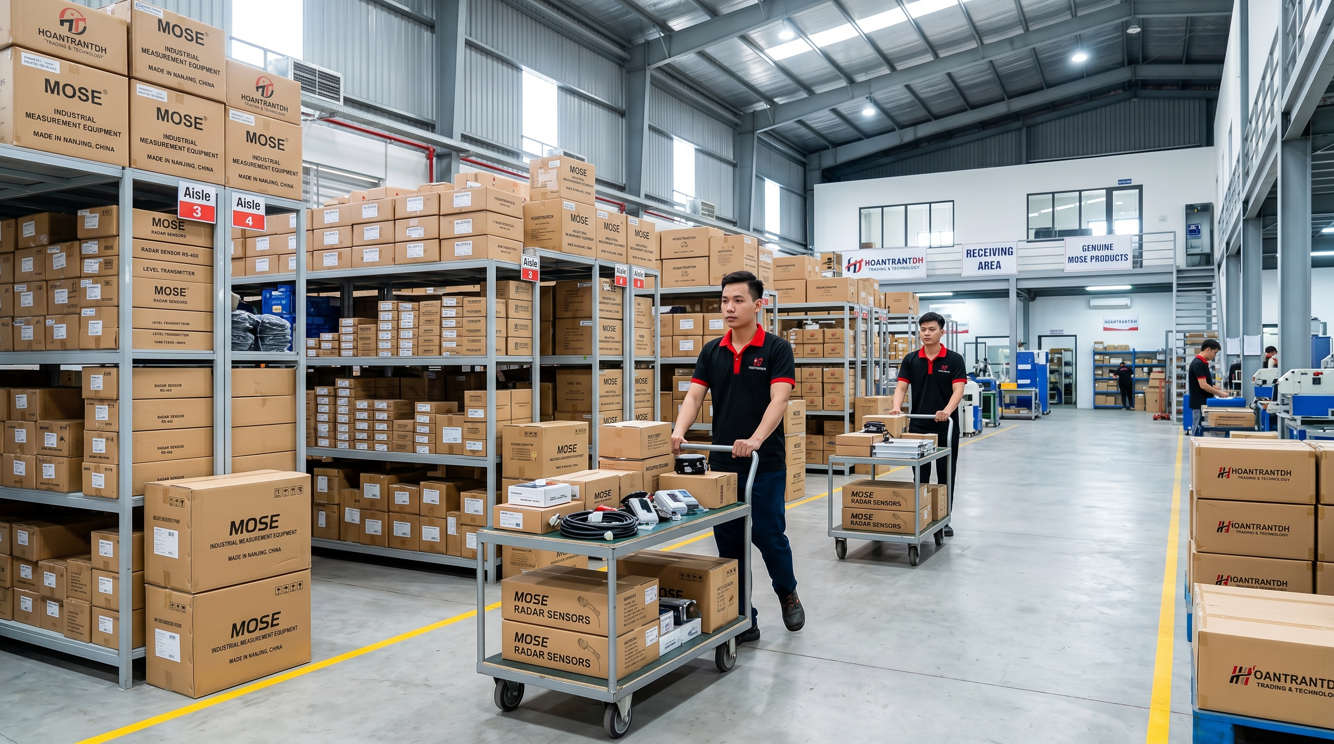 Kho thiết bị MOSE tại Việt Nam