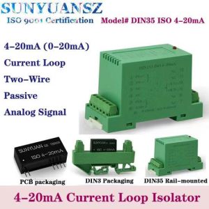 Bộ Chuyển Đổi Tín Hiệu 4-20mA Sang 0-10V Cách Ly – SUNYUAN ISOEM-A4-P1-O5 | HOANTRANTDH