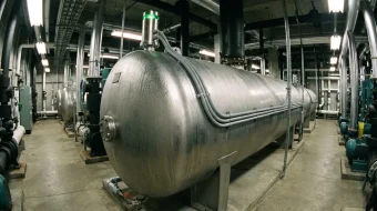 Đo mức bồn glycol bằng Dinel DLM-35 chuẩn xác