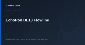 EchoPod DL10 Flowline – Bộ Điều Khiển Mức Siêu Âm 2 Relay