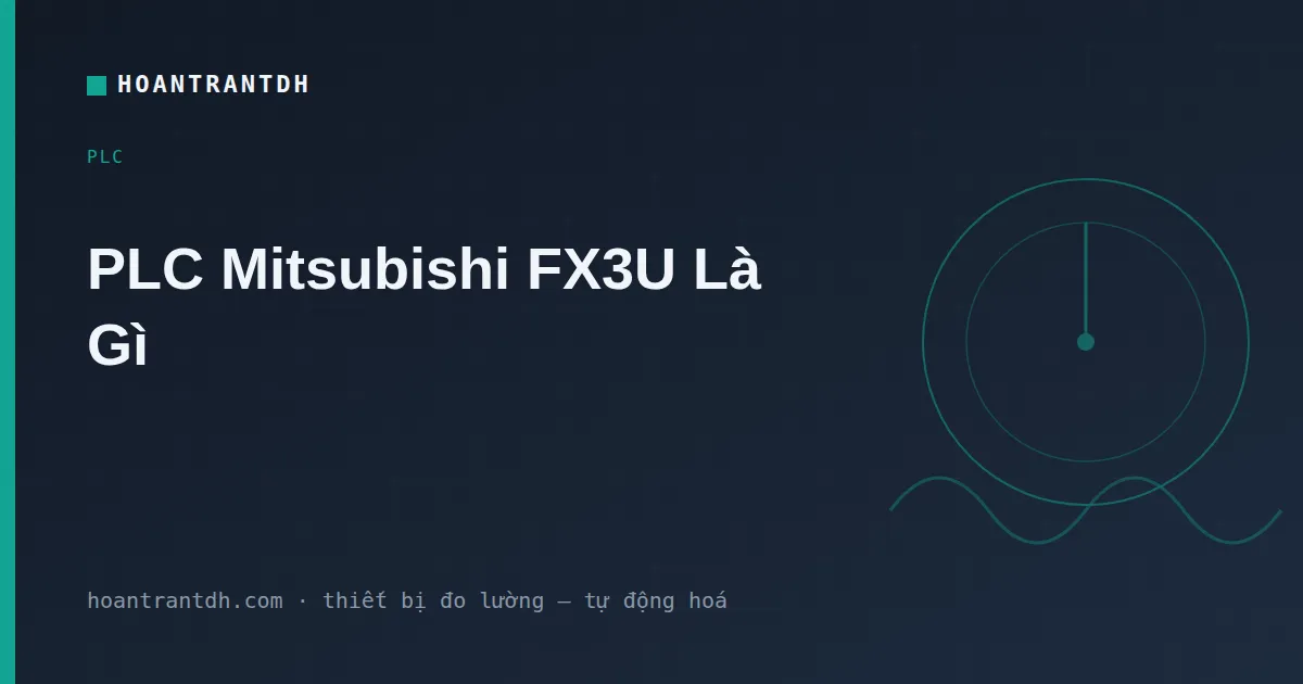 PLC Mitsubishi FX3U Là Gì? Ứng Dụng, Ưu Điểm & Khi Nào Nên Chọn FX5U